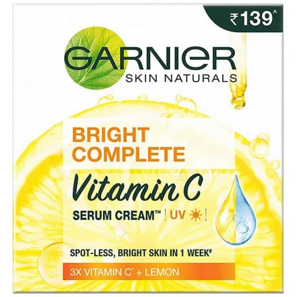 Garnier Bright Complete Vitamin C Serum Cream UV 45G