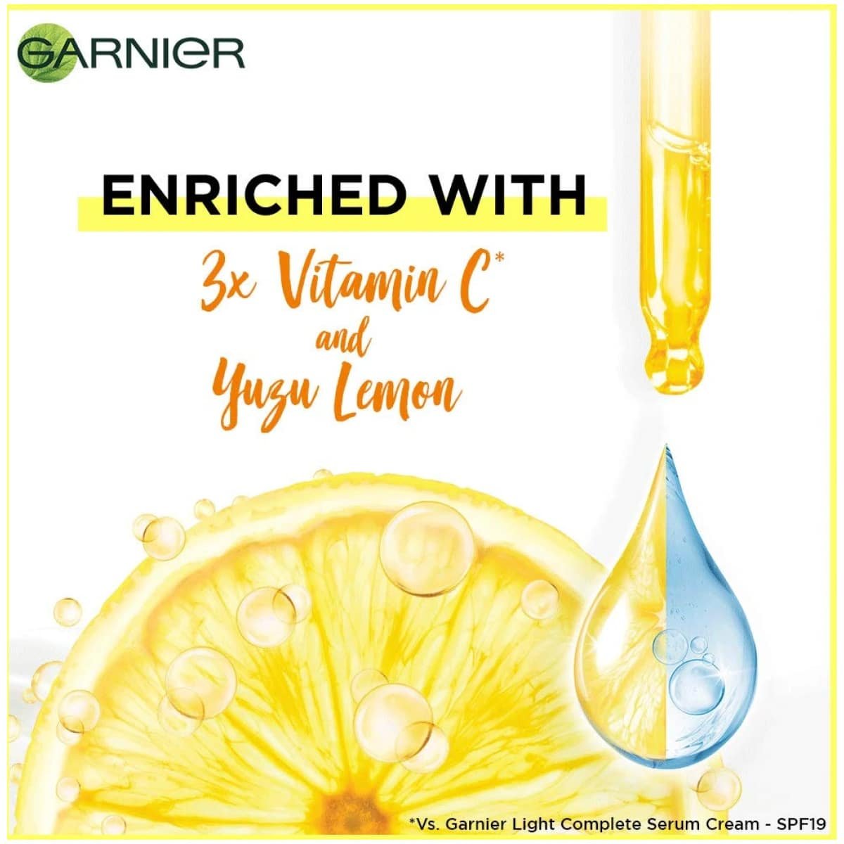 Garnier Skin Naturals Bright Complete Vitamin C Serum Cream Uv 23G