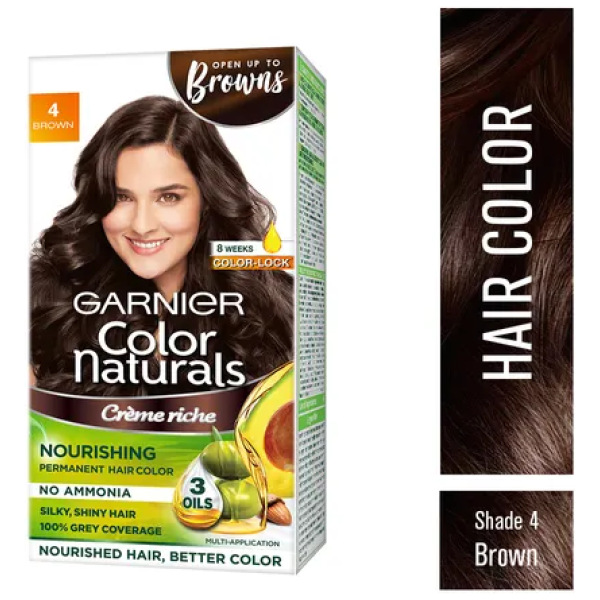 Garnier Color Naturals Unidose Shade 4 Brown