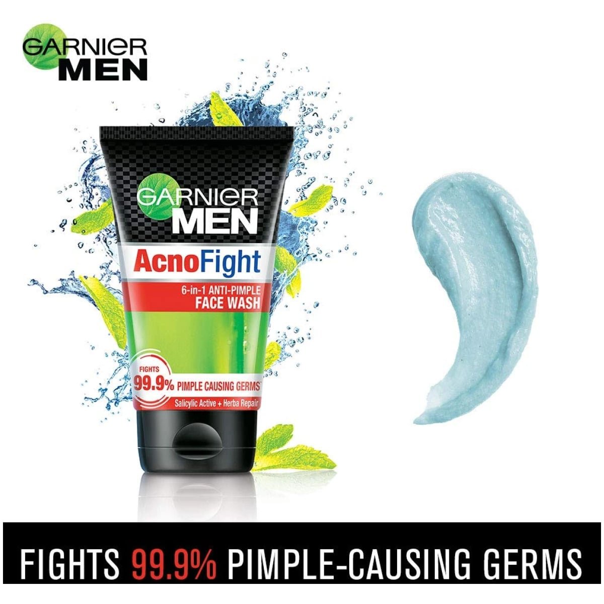 Garnier Men Power White Anti-Pollution Double Action Facewash 100gm