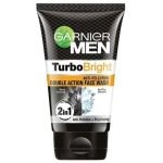 Garnier Men Turbo Bright Anti-Pollution Double Action Face Wash 100Ml
