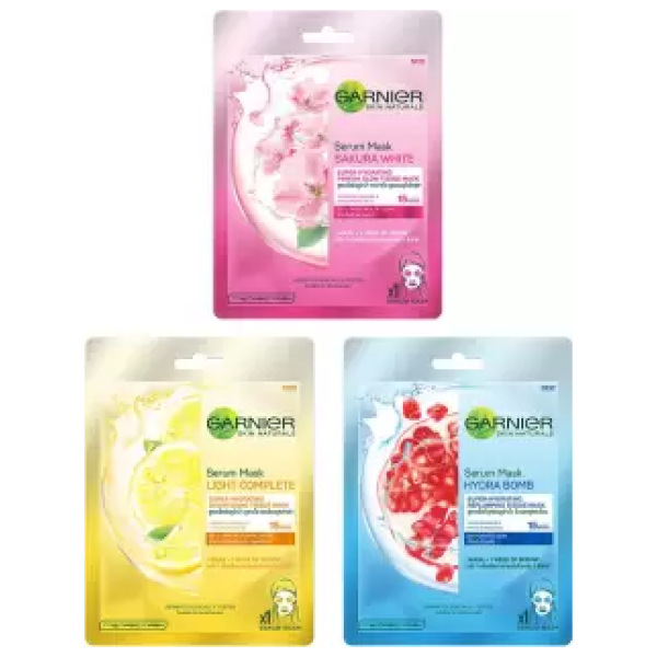 Garnier Serum Sheet Masks Buy 2 Get 1 Free