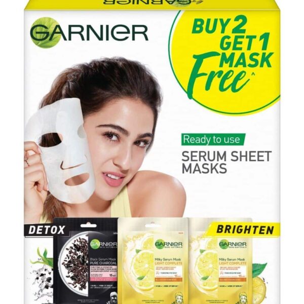 Garnier Serum Sheet Masks Buy 2 Get 1 Free