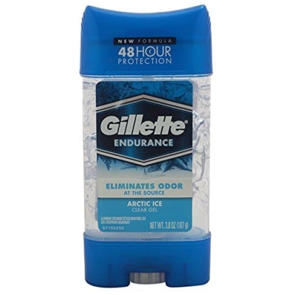 Gillette Endurance Arctic Ice Antiperspirant Clear Gel 107gm