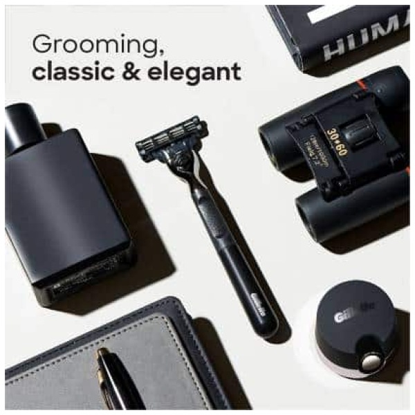 Gillette Mach3 Bold 1 Razor + 1 Cartridge (Mach3s Most Stylish Shaver For Men) - Image 4