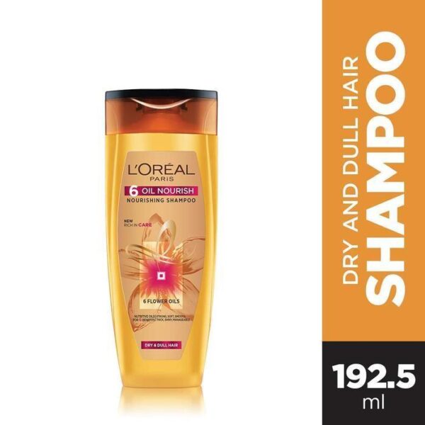 Loreal Paris 6 Oil Nourish Shampoo 192.5 Ml