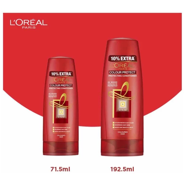 Loreal Paris Colour Protect Conditioner For Coloured Hair 71.5Ml - Image 2