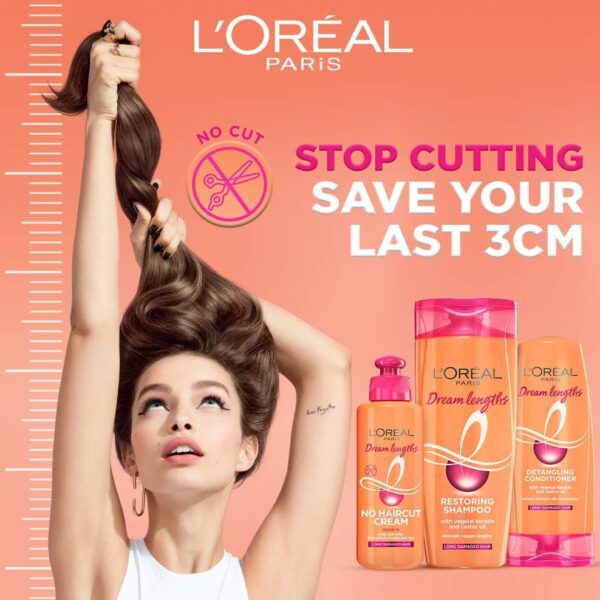 Loreal Paris Dream Lenghts Restoring Shampoo For Long Damaged Hair 82.5Ml - Image 2