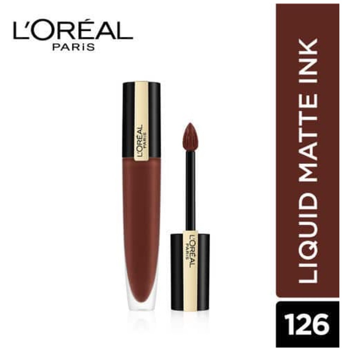 L'Oreal Paris Rouge Signature Matte Liquid Lipstick 126 I Play 7Ml