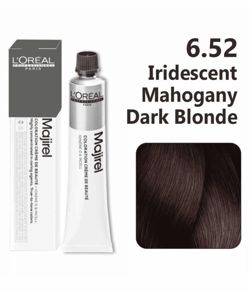 L'Oreal Professionnel Majirel Hair Color 50G 6.52 Iridescent Mahogany Dark Blonde