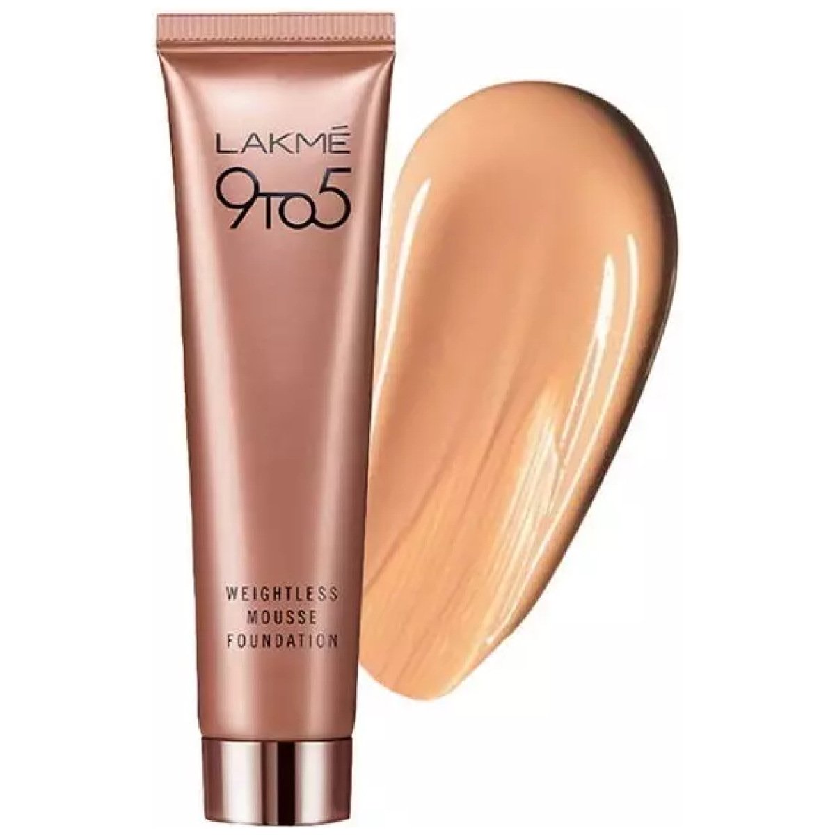 Lakme 9 To 5 Weightless Mousse Foundation 02 Beige Vanilla