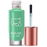 Lakme 9to5 Primer + Gloss Nail Color - Mint Twist