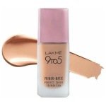Lakme 9To5 Primer + Matte Perfect Cover Foundation - C140, Cool Rose, 25 ml
