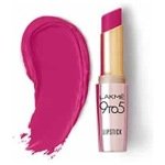 Lakme 9 To 5 Primer + Matte Lipstick - MP4 Plum Pick