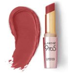 Lakme 9 To 5 Primer + Matte Lipstick - MR4 Roseatte Red