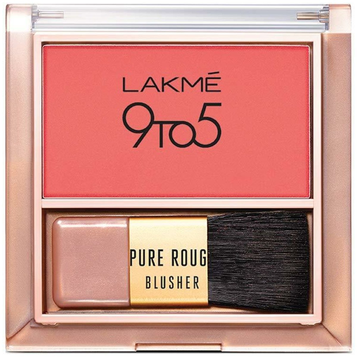 Lakme 9 To 5 Pure Rouge Blusher - Coral Punch