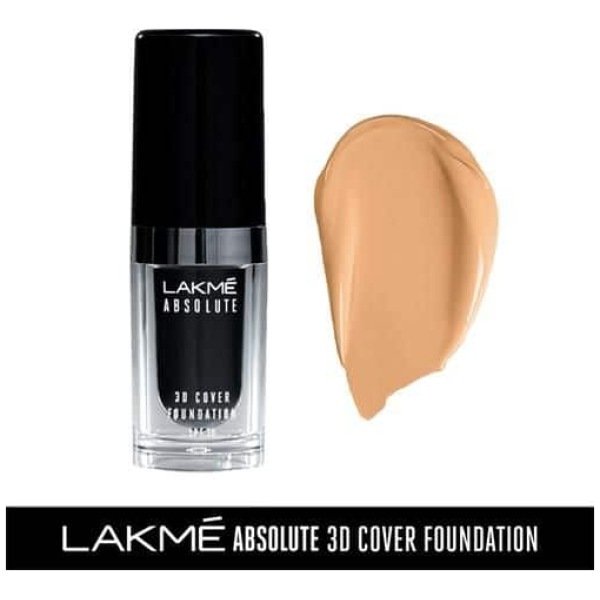 Lakme Absolute 3D Cover Foundation - Warm Sand