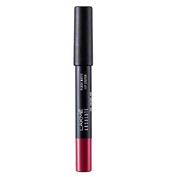 Lakme Absolute Plush Matte Lip Crayon - 103 Cherry Pop - Image 2