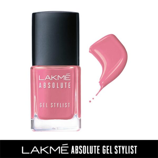 Lakme Absolute Gel Stylist Nail Color - Marshmallow - Image 2