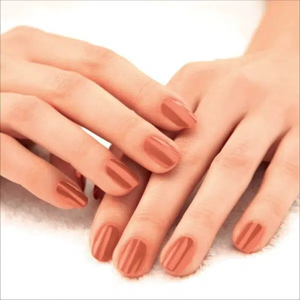 Lakme Absolute Gel Stylist Nail Color - Tawny Brown - Image 2