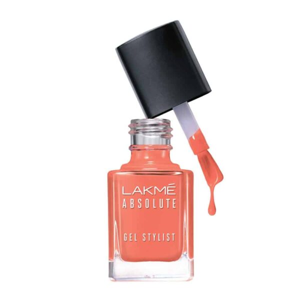 Lakme Absolute Gel Stylist Nail Color - Soft Rose