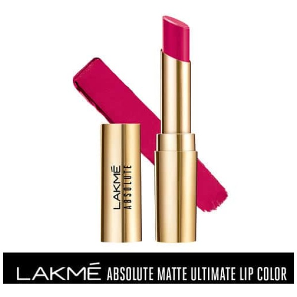 Lakme Absolute Matte Ultimate Lip Color with Argan Oil - Berry Boost