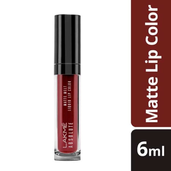 Lakme Absolute Matte Melt Liquid Lip Color - Red Vibe