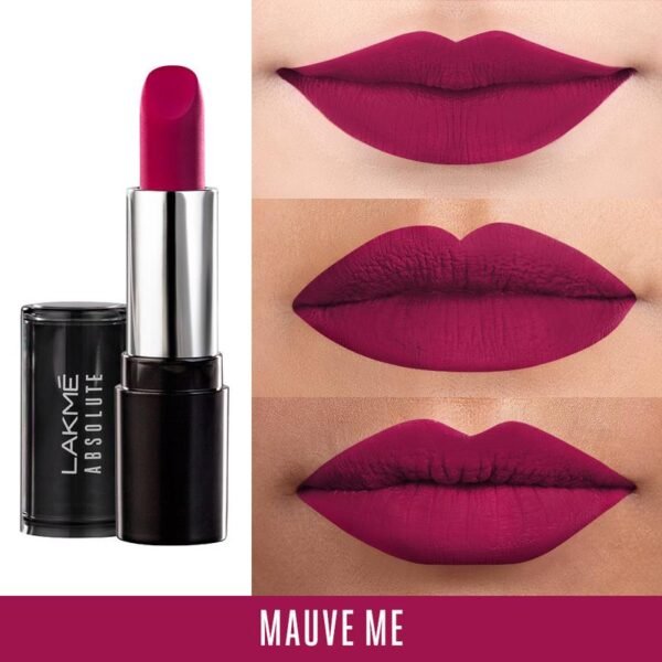 lakme mauve mania swatch