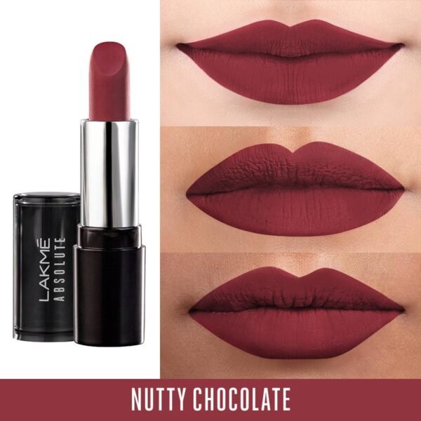 lakme absolute nutty chocolate