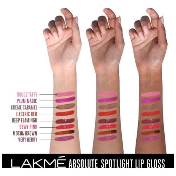 Lakme Absolute Spotlight Lip Gloss - Deep Flamingo - Image 3
