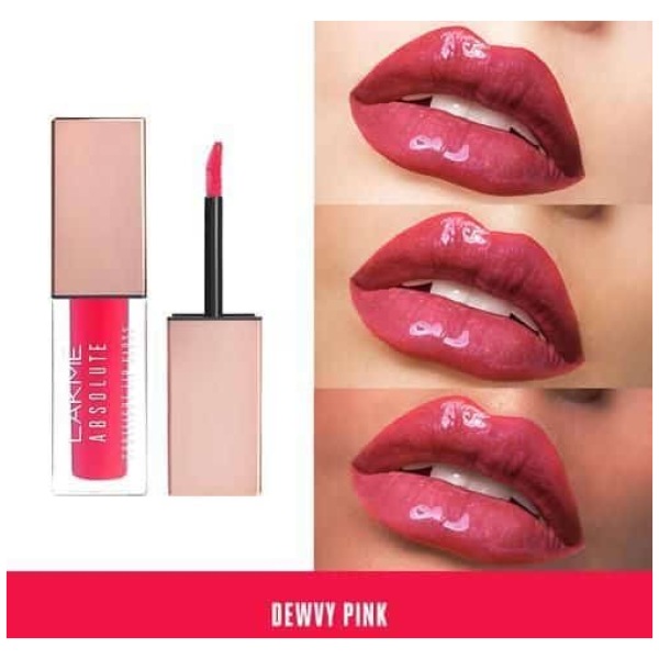 Lakme Absolute Spotlight Lip Gloss - Dewy Pink - Image 3