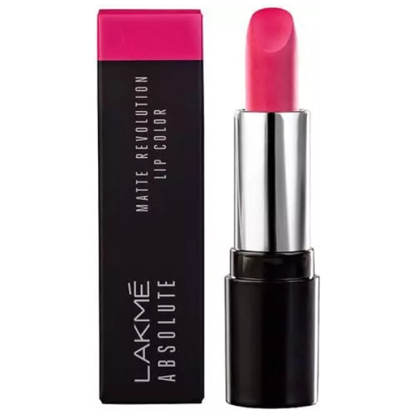 Lakme Absolute Matte Revolution Lip Color 203 Shocking Pink