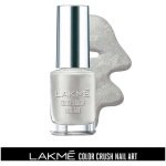 Lakme Color Crush Nail Art - Classic Silver M11