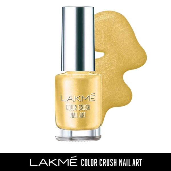 Lakme Color Crush Nail Art - Gold M12