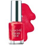 Lakme Color Crush Nail Art - Vermilion Red M4