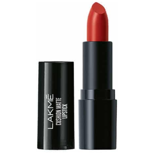 Lakme Cushion Matte Lipstick - CR2 Red Rose