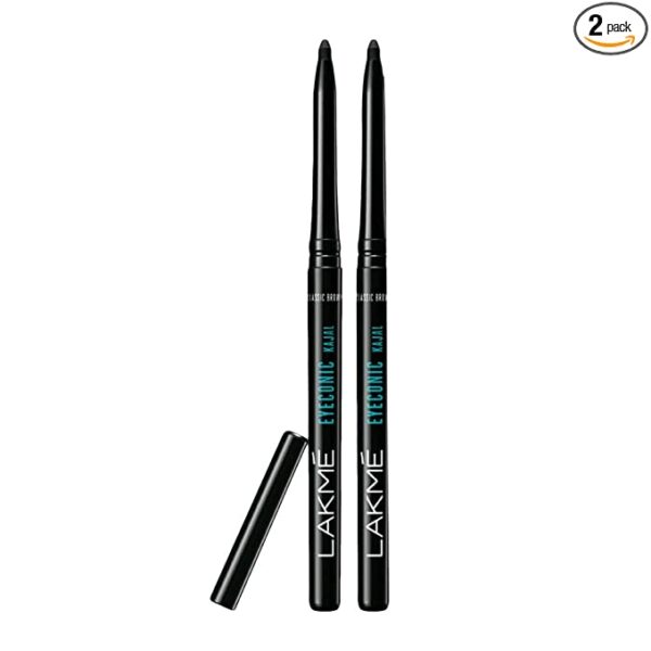 Lakme Eyeconic Kajal Twin Pack - Deep Black - Image 2