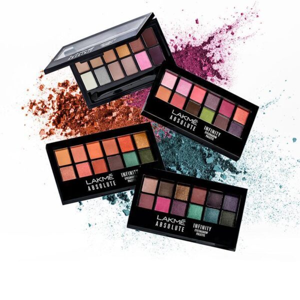 Lakme Absolute Infinity Eye Shadow Palette - Pink Paradise - Image 3