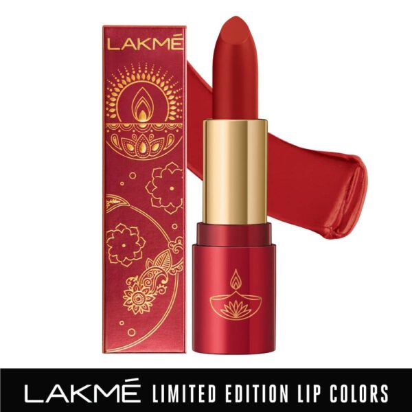 celebrate your lips with the new Lakme Limited Edition Lip Colors.
