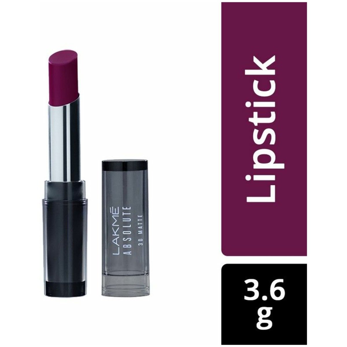 Lakme Absolute 3D Matte Lipstick - Purple Evening