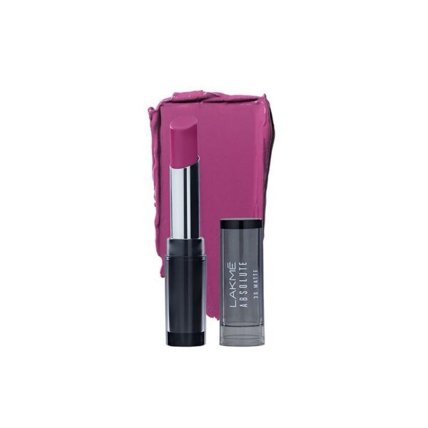 Lakme Absolute 3D Matte Lipstick - Explosive Purple