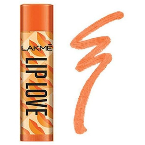 Lakme Lip Love Gelato Chapstick - Fresh Orange 4.5G