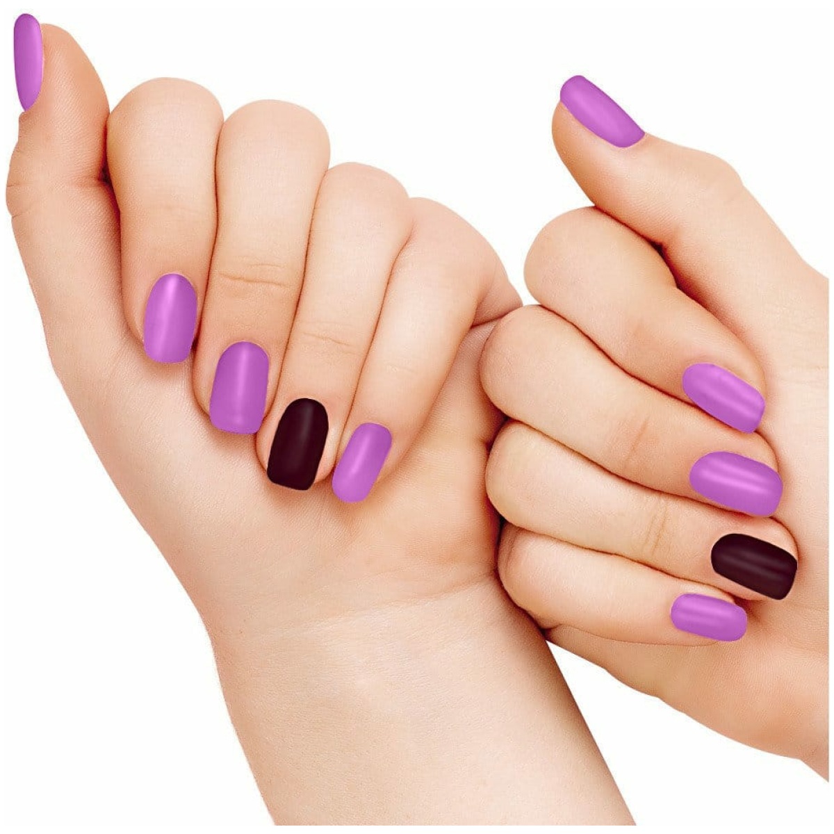 Lakme 9 to 5 Primer + Gloss Nail Color, 6 ml Lilac Link - Image 2