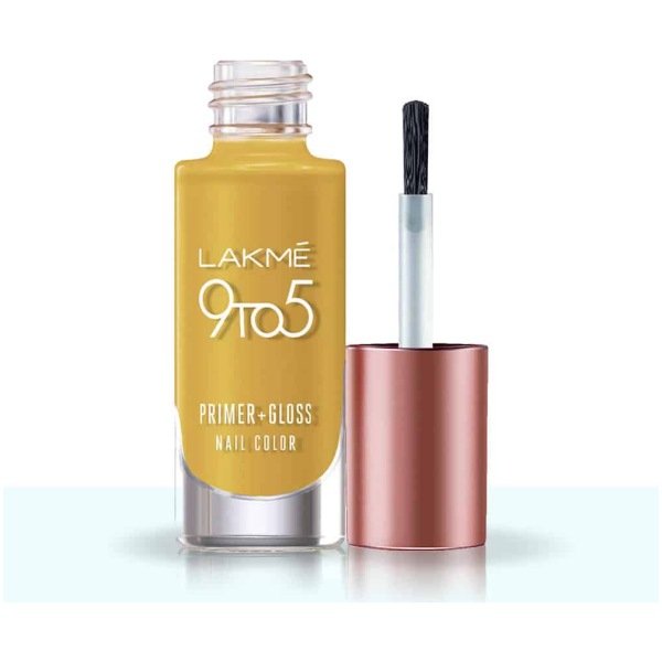 Get everyday perfect nails with Lakm? 9to5 Primer + Gloss Nail Colour.