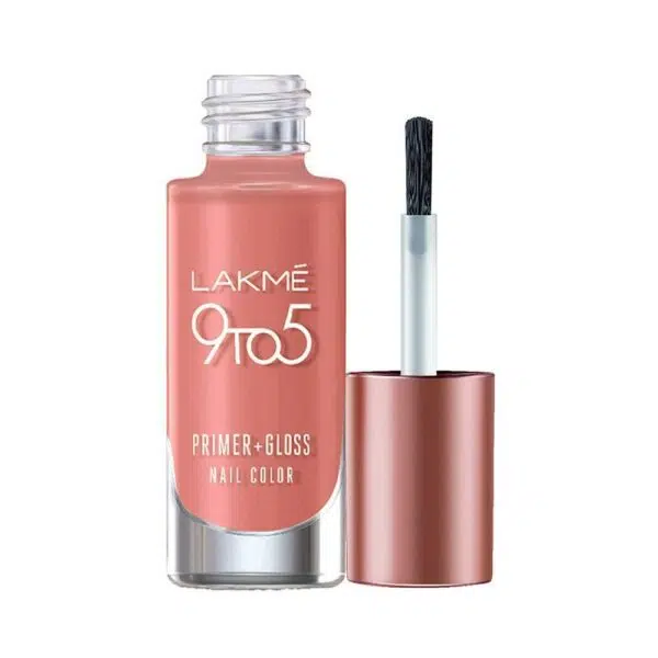 Lakme Primer+Gloss Nail Peach Blossom