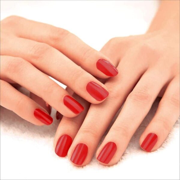 Lakme Primer+Gloss Nail Red Splash - Image 2