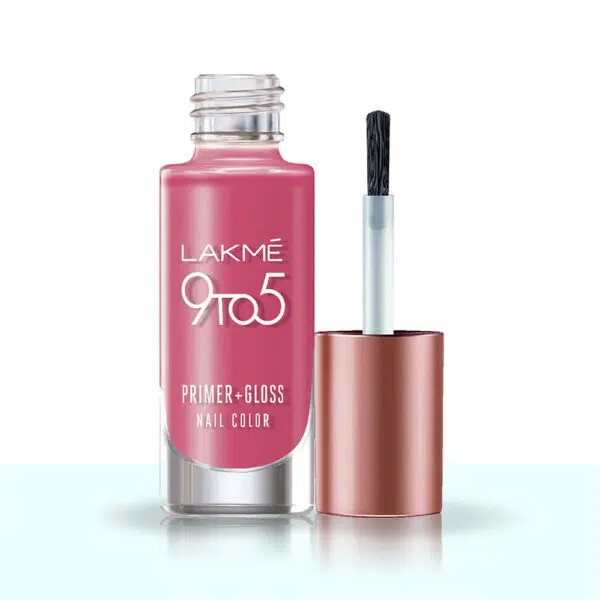 Lakme Primer+Gloss Nail Rose Crush