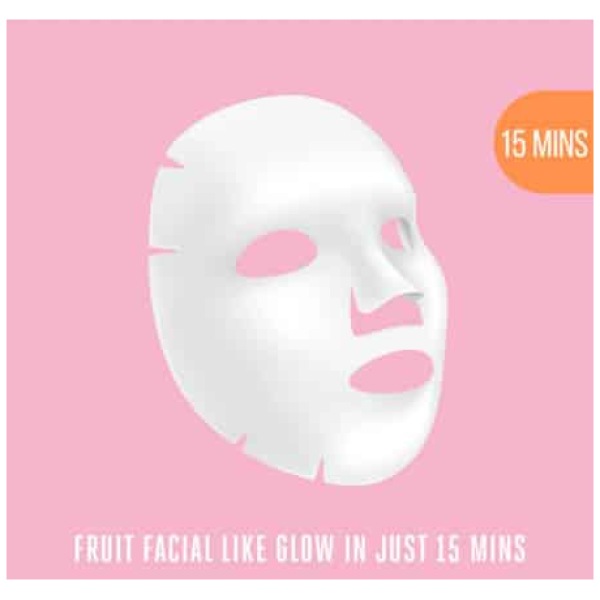 Lakmé Blush & Glow Kiwi Sheet Mask, 20 ml/25 ml (Item weight may vary) - Image 2