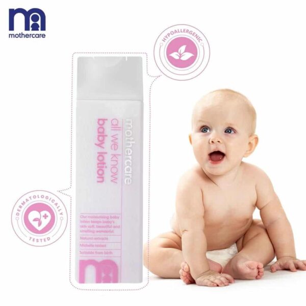 Mothercare All We Know Baby Lotion 300Ml - Image 3
