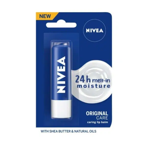 Nivea 24H Original Care Lip Balm 4.8G